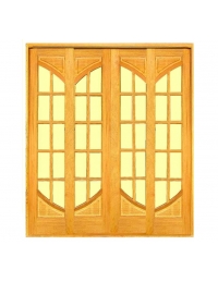 Porta Correr Folha Reta - 04 Folhas - Angelim