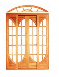 Porta Correr Folha Colonial - 04 Folhas - Angelim