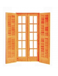 Porta Abrir A/A Reta - 04 Folhas - Angelim