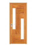 Kit Porta Pronta Estrelar com Visor Duplo - Madeira Maciça - Angelim