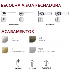 Kit Porta Pronta Iriri - Madeira Maciça - Angelim