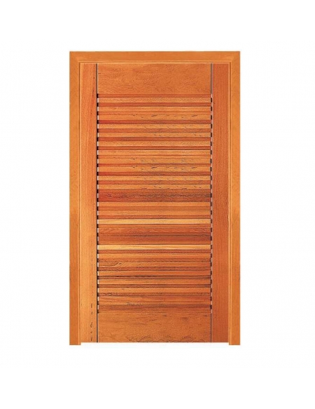 Porta Pivotante Buritis - Madeira Maciça - Angelim
